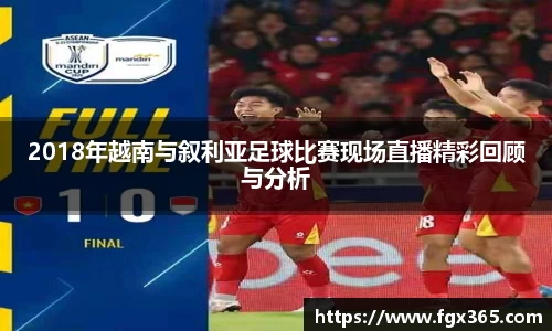 2018年越南与叙利亚足球比赛现场直播精彩回顾与分析